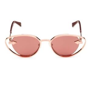 Karen Walker Designer Sunglasses (Rose Gold)
